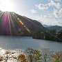 猿ヶ京は赤谷湖。特に何も無し。ここいら辺は日帰り温泉にも乏しい。